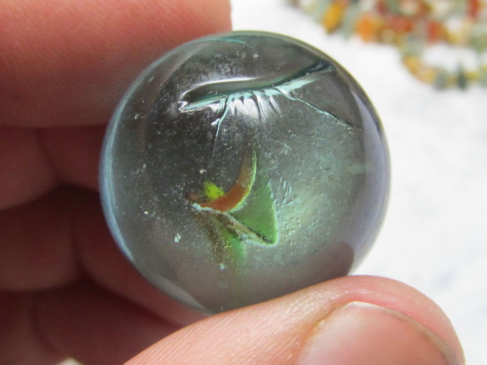 1'' glass marbles Antiques Board