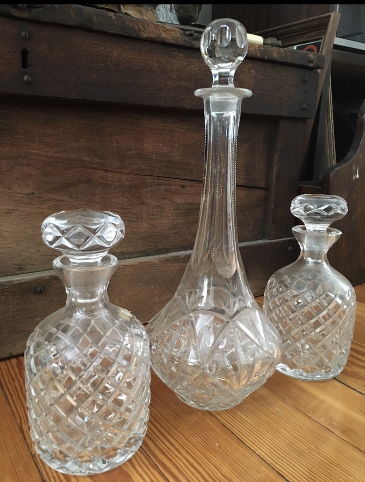 Glass Decanters, anything special? Antiques Board