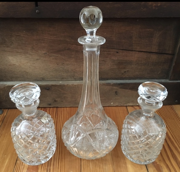 Glass Decanters, anything special? Antiques Board