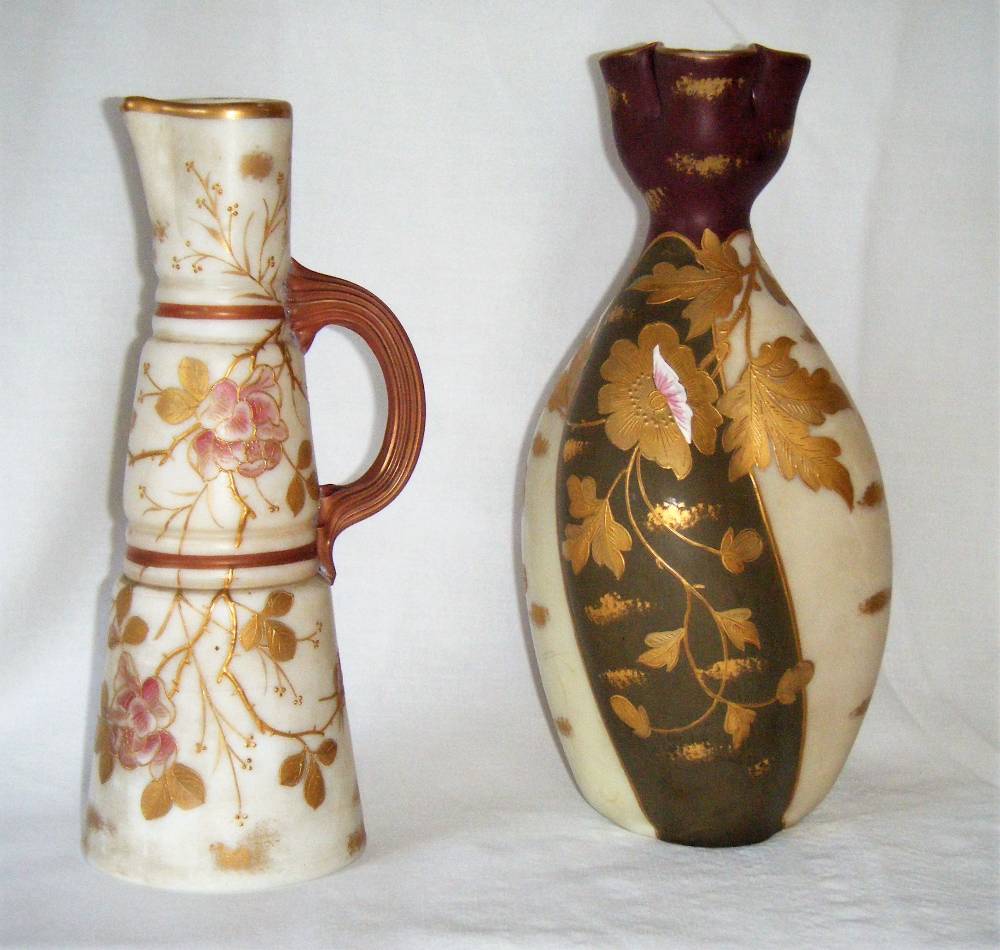 Help to Identify Makers and Date Two Old Vases Antiques Board