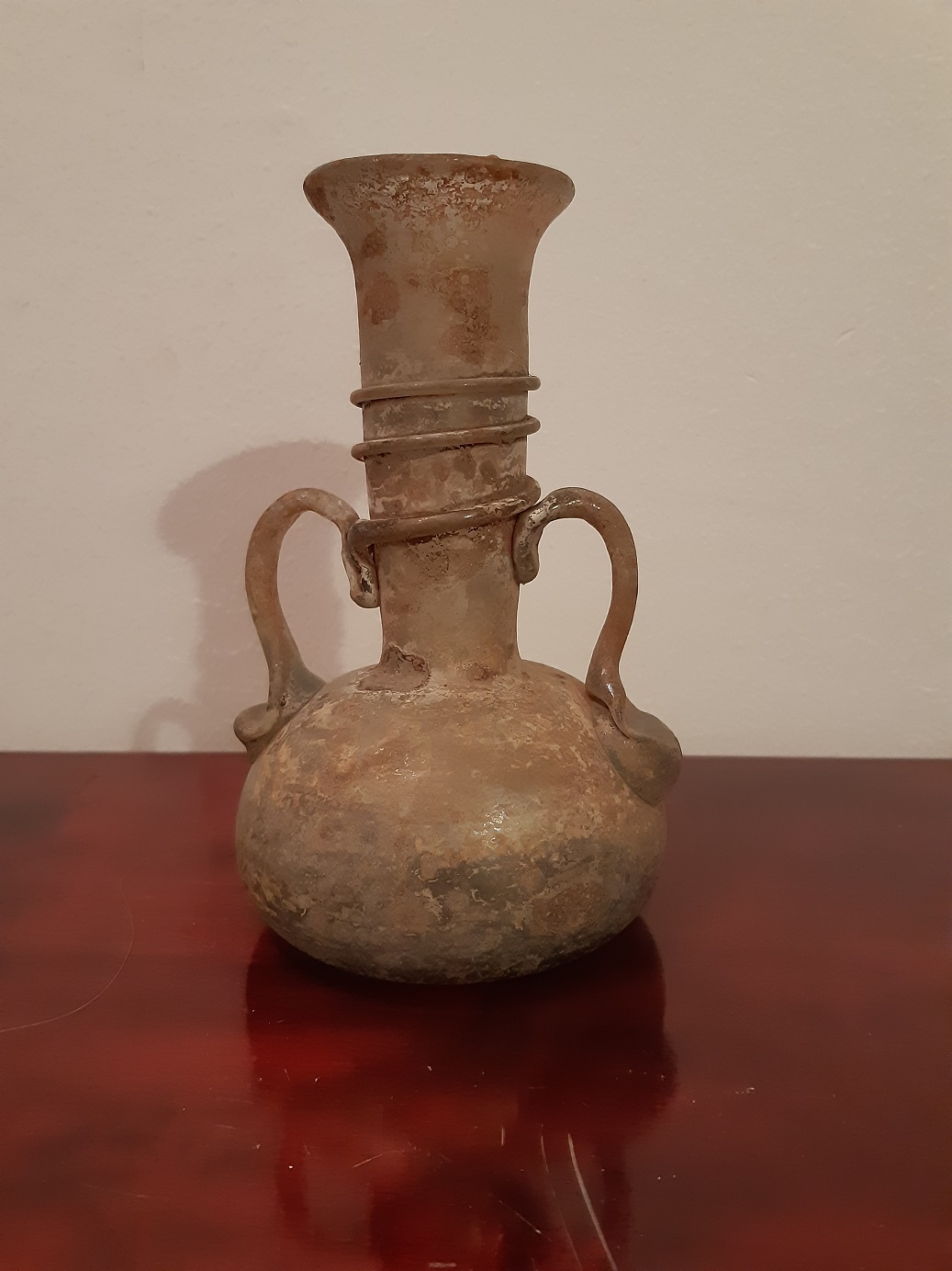 Is this Roman glass amphora a fake? Antiques Board