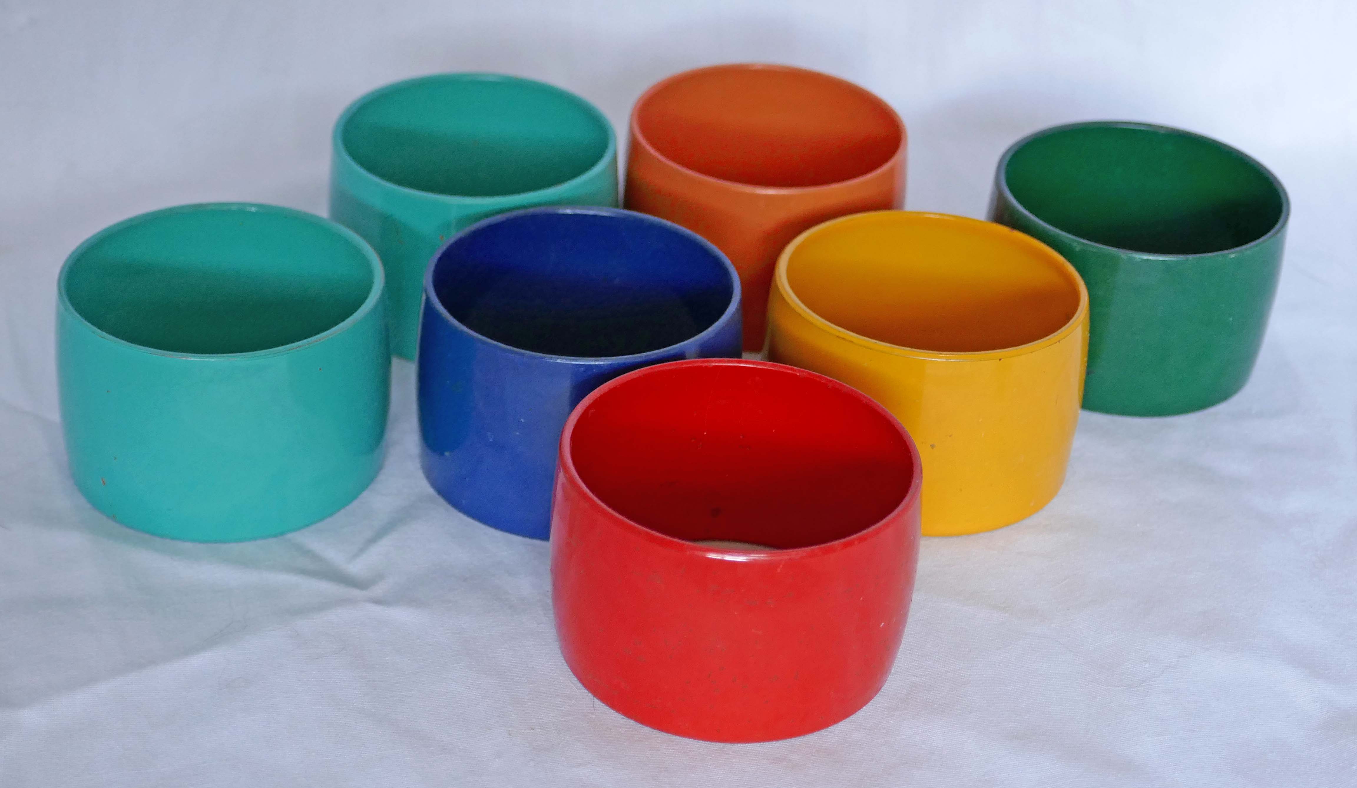 1. Quantity bakelite napkin rings.jpg