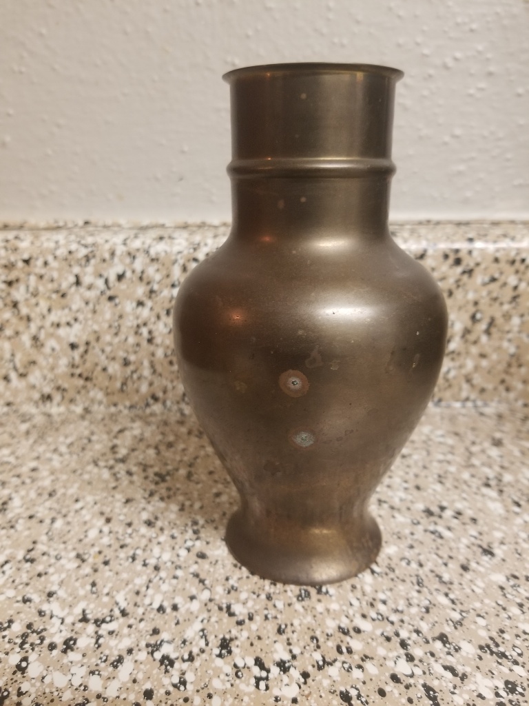 Antique Bronze vase Antiques Board