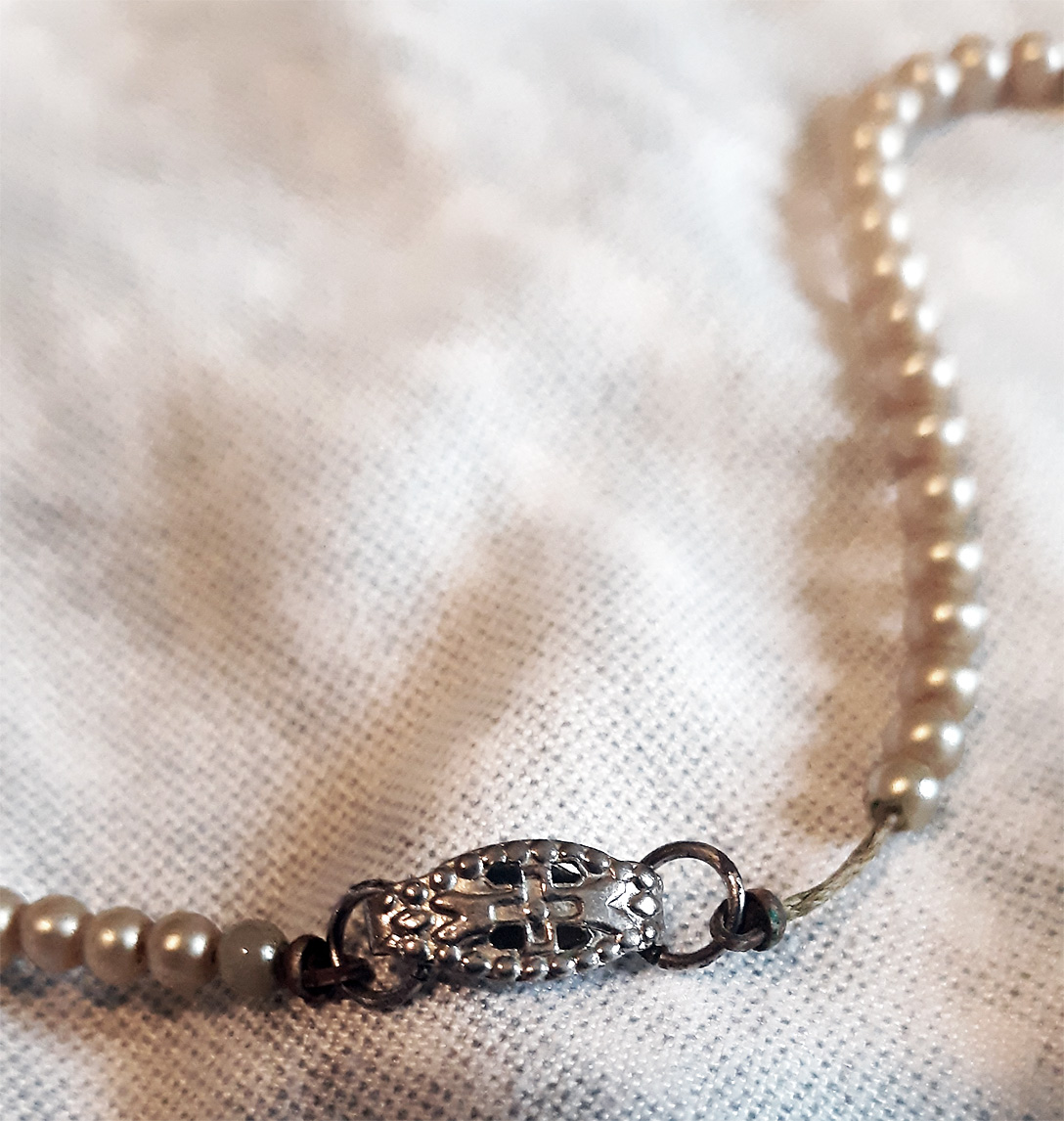 Pearl necklace clasp identification Antiques Board