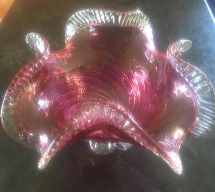 Is this Fenton? Antiques Board