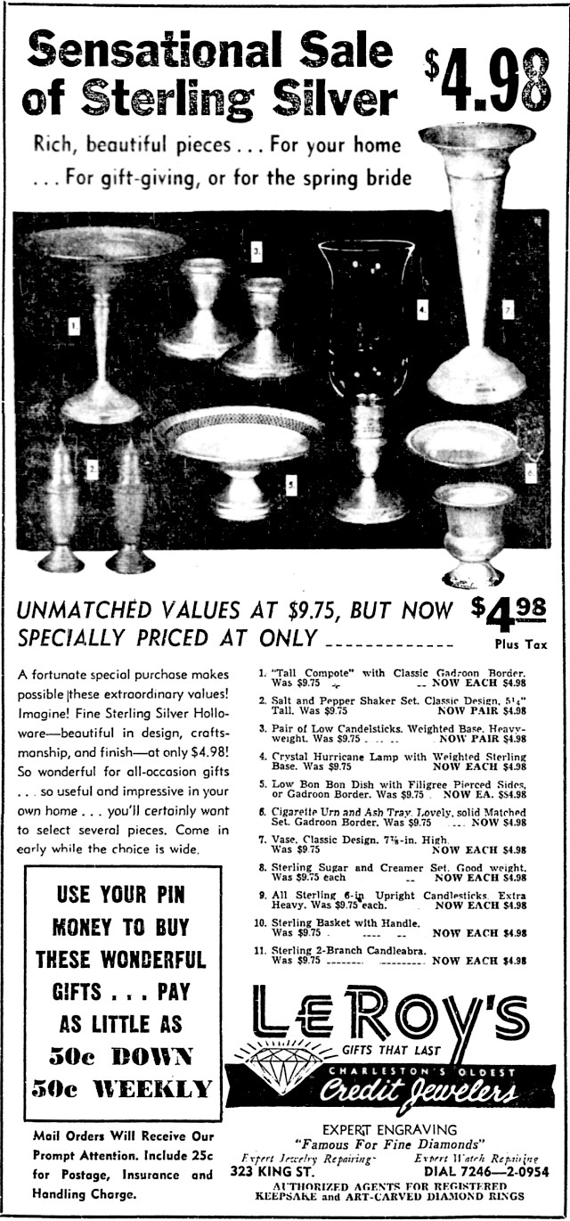 1952adsilverhollowareCharlestonNewsandCourier.jpg