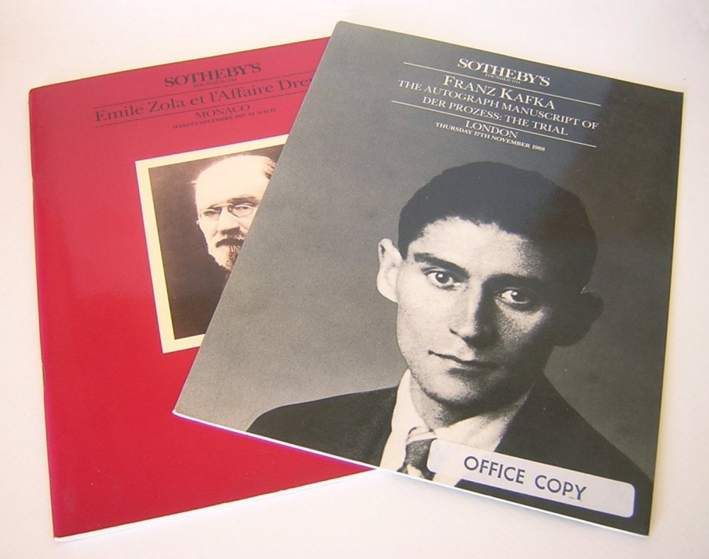 1987 Emile Zola Letters J’accuse, 1988 Franz Kafka The Trial -a.jpg