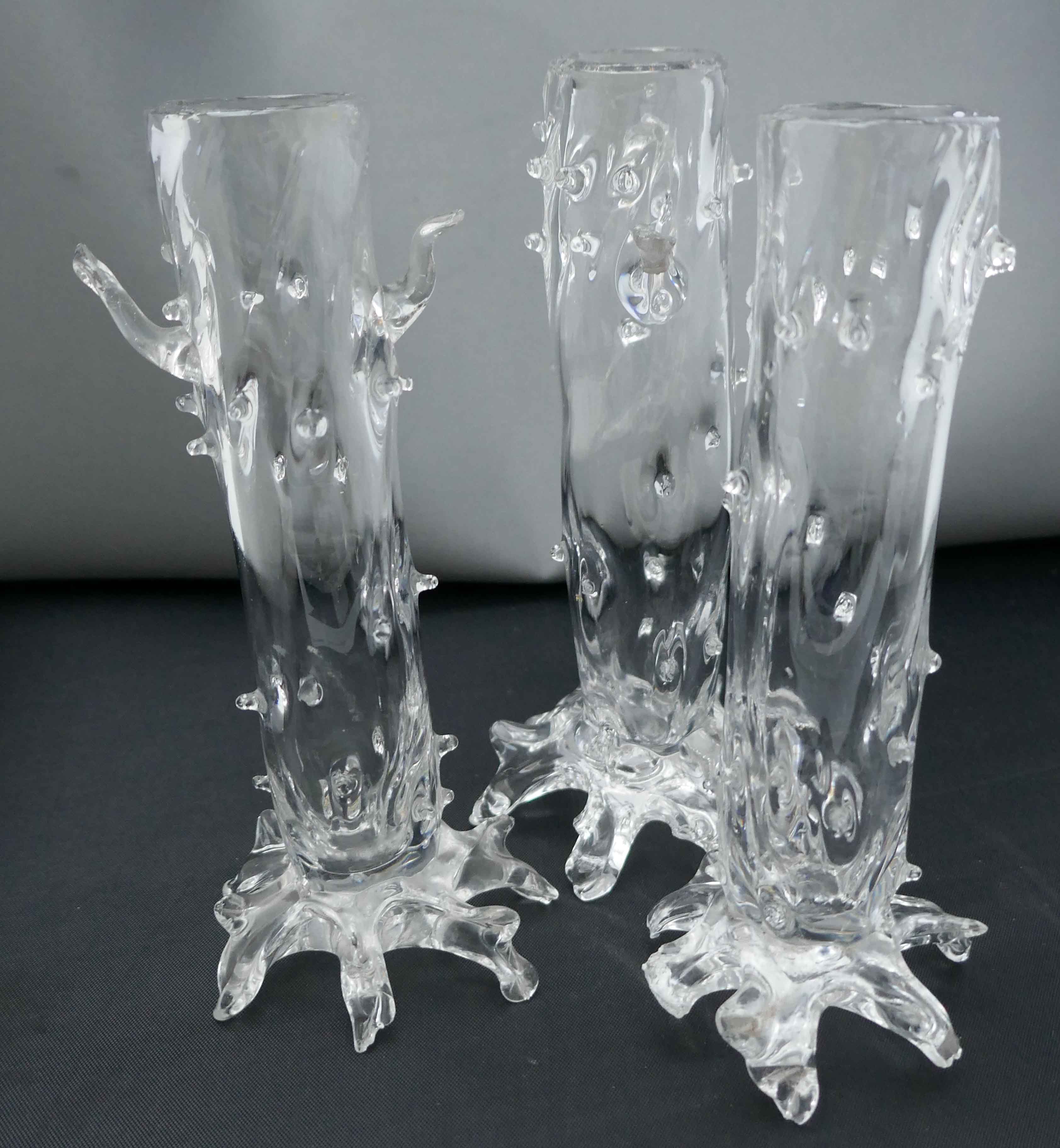 20. Three nineteenth ceentiry Stourbridge Glass thorn vases.jpg
