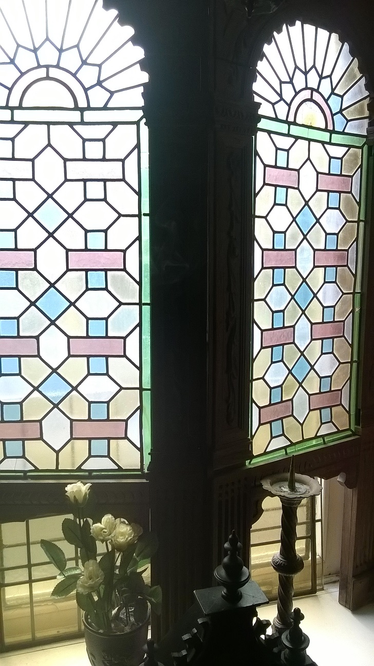 Leaded Glass Panels Antiques Board