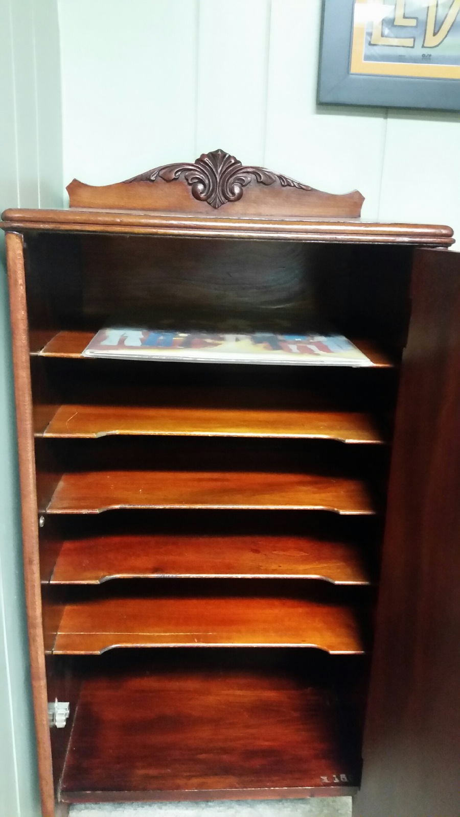 Vintage Record Storage Cabinet Info Please Help Antiques Board