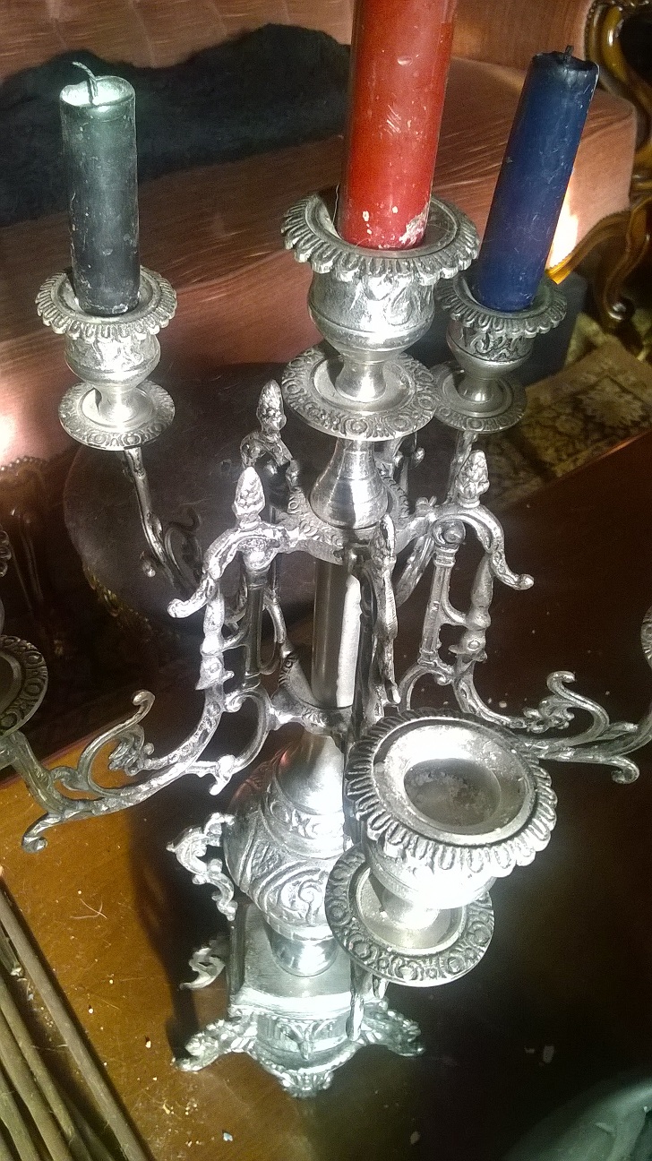 what is this candelabra made of? Antiques Board