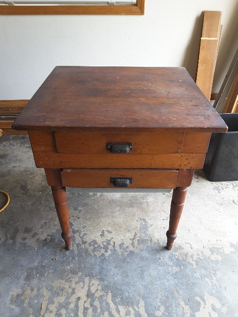 Possum Belly Table Cabinet Antiques Board