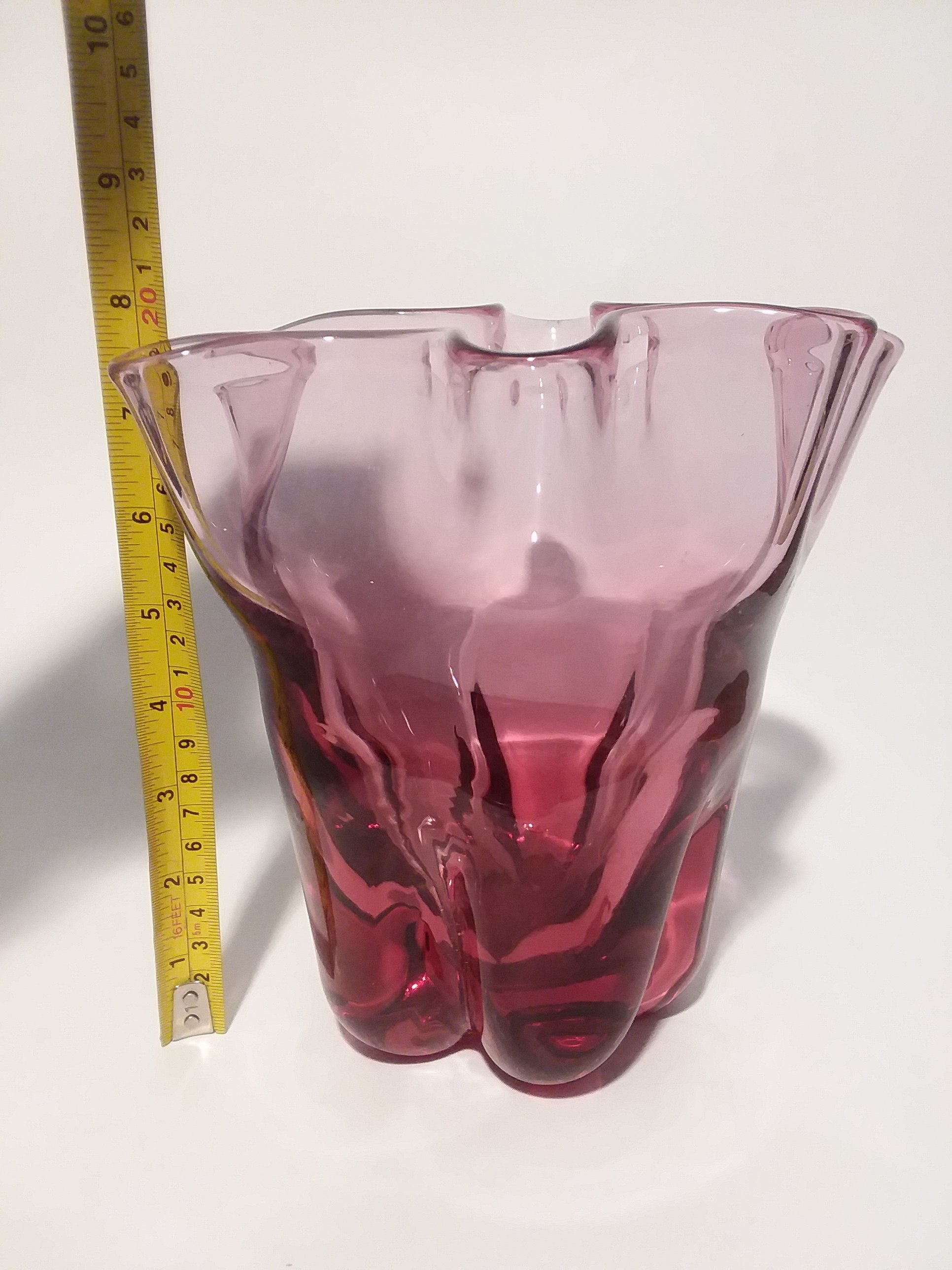 Please help identify studio vase; maker, style and age Antiques Board