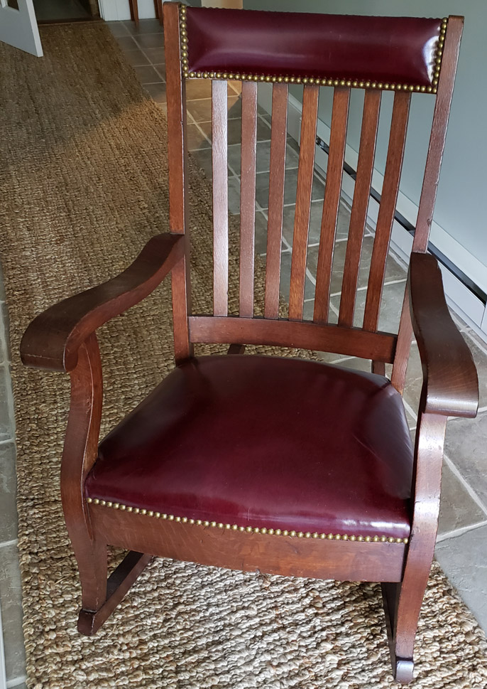 Help Identifying Rocking Chair Antiques Board