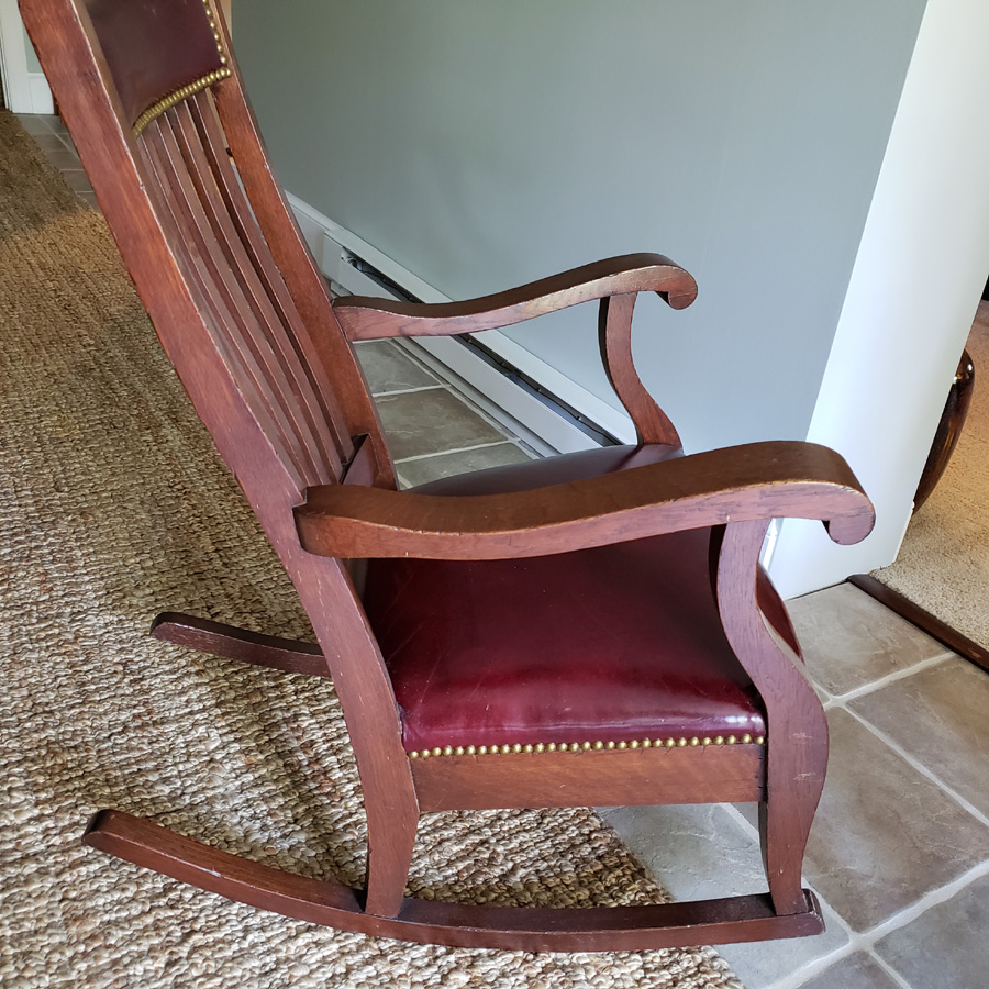 Help Identifying Rocking Chair Antiques Board