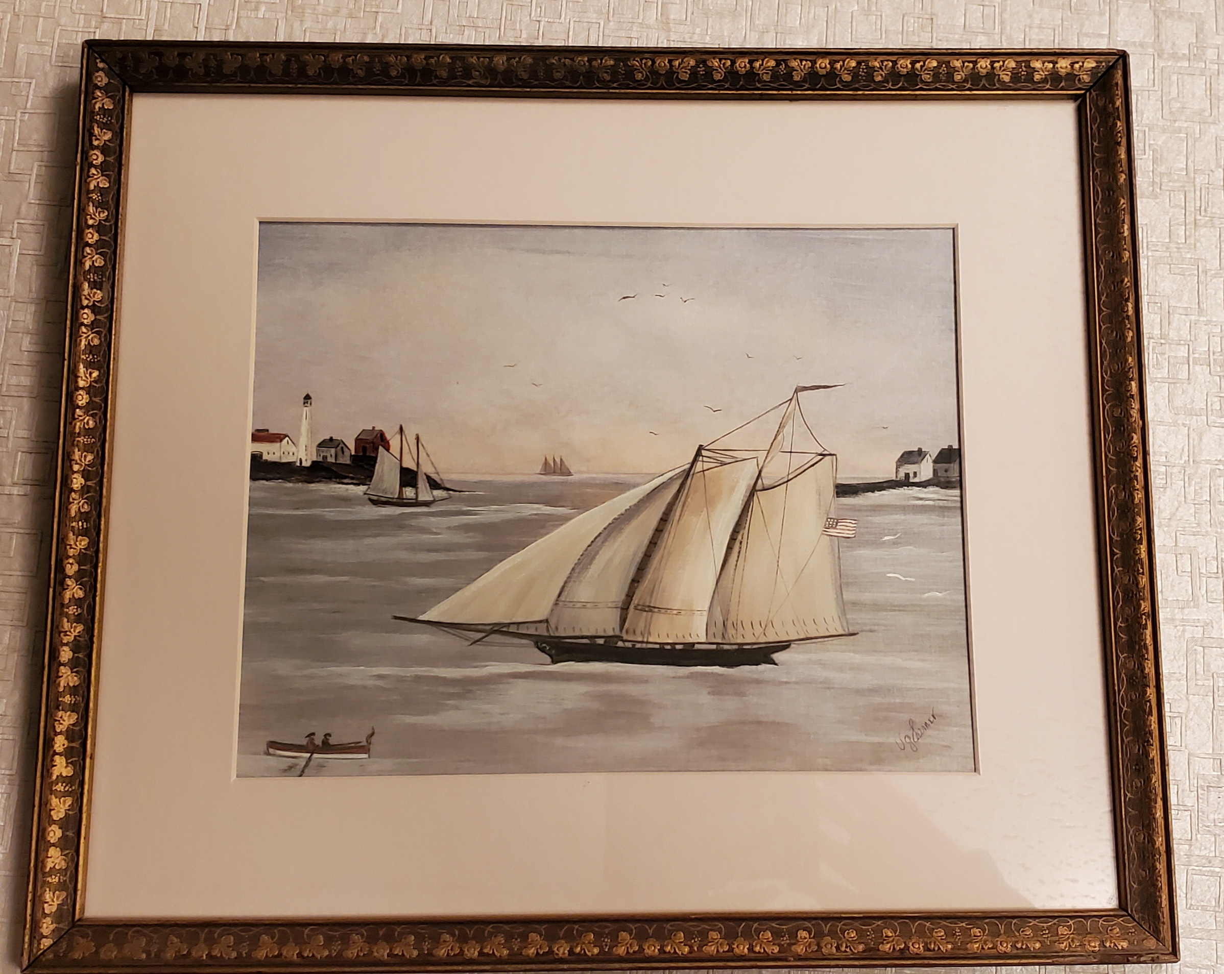 Help identifying art work Antiques Board