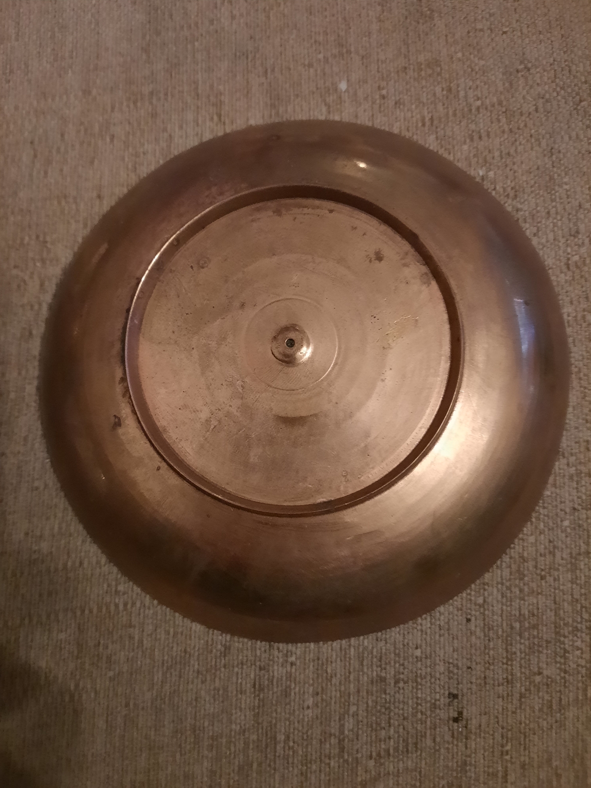 Copper cup and saucer Antiques Board