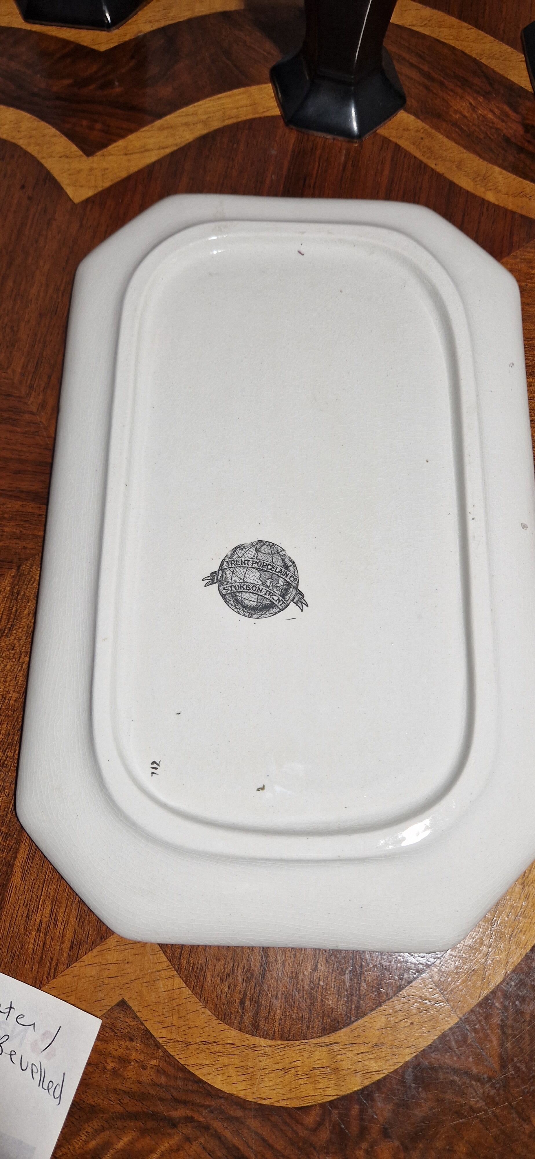 Trent Porcelain dressing table set Antiques Board