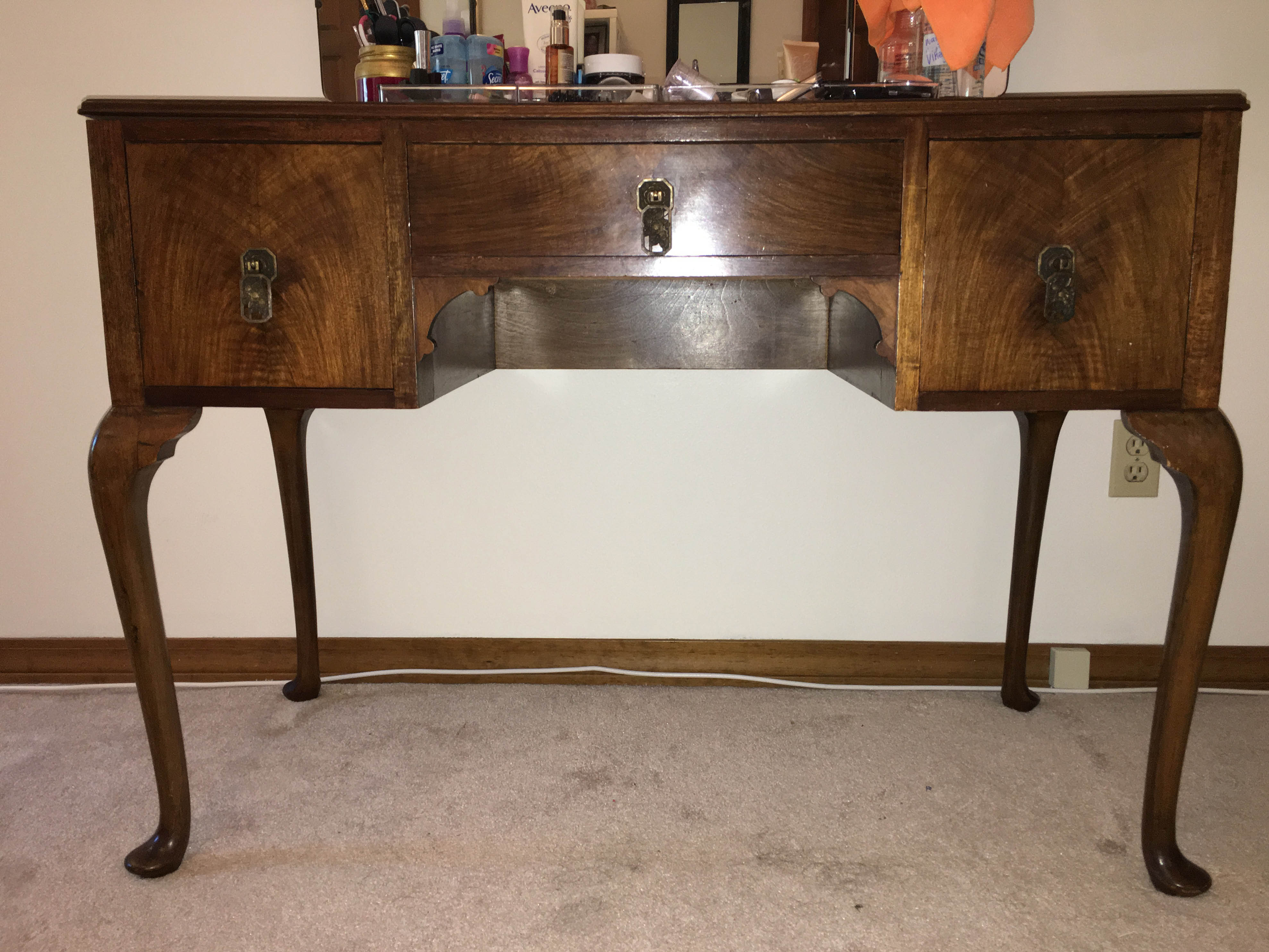 Antique Dressing Table Vanity Identification Help Antiques Board