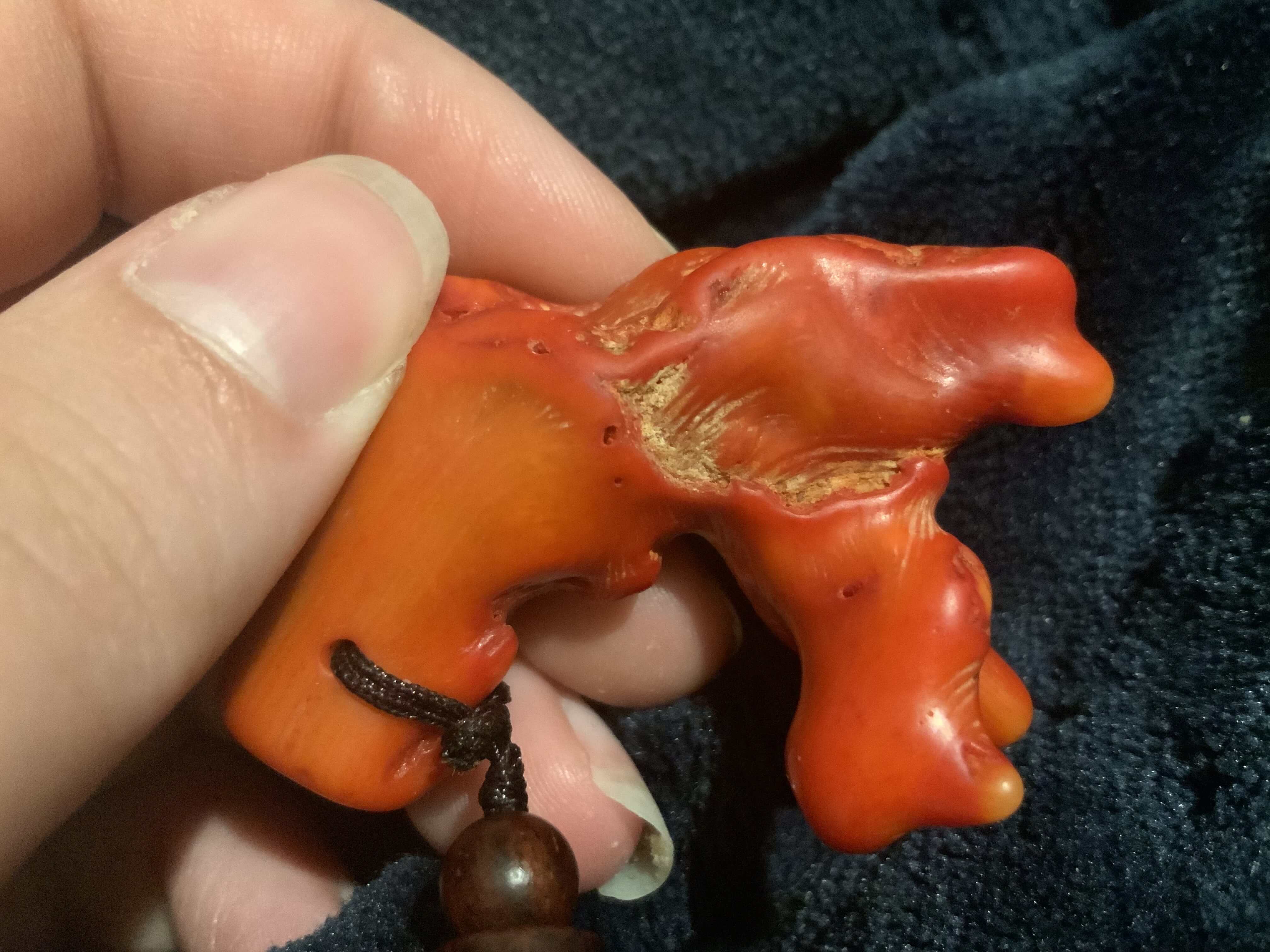 Is this real or dyed red coral?