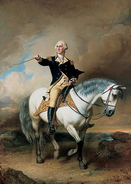 426px-Portrait-of-george-washington-taking-the-salute-at-trenton-john-faed.jpg