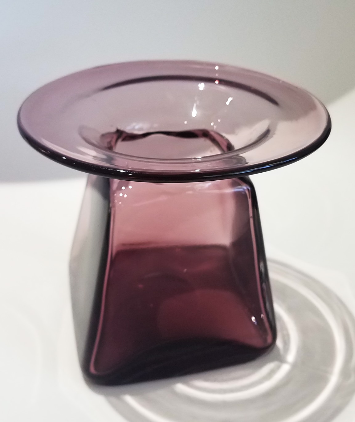 Small glass vase/jar scandinavian? Antiques Board