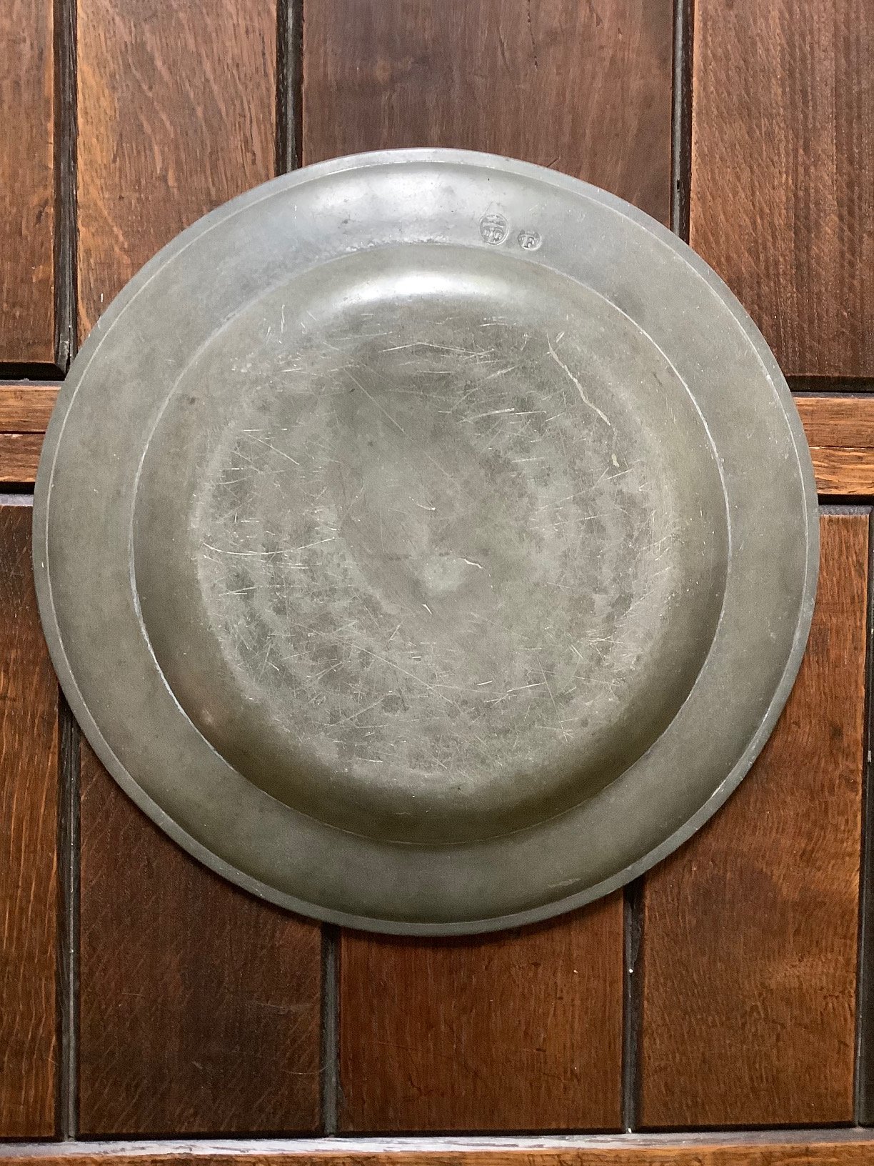 Pewter Charger Antiques Board