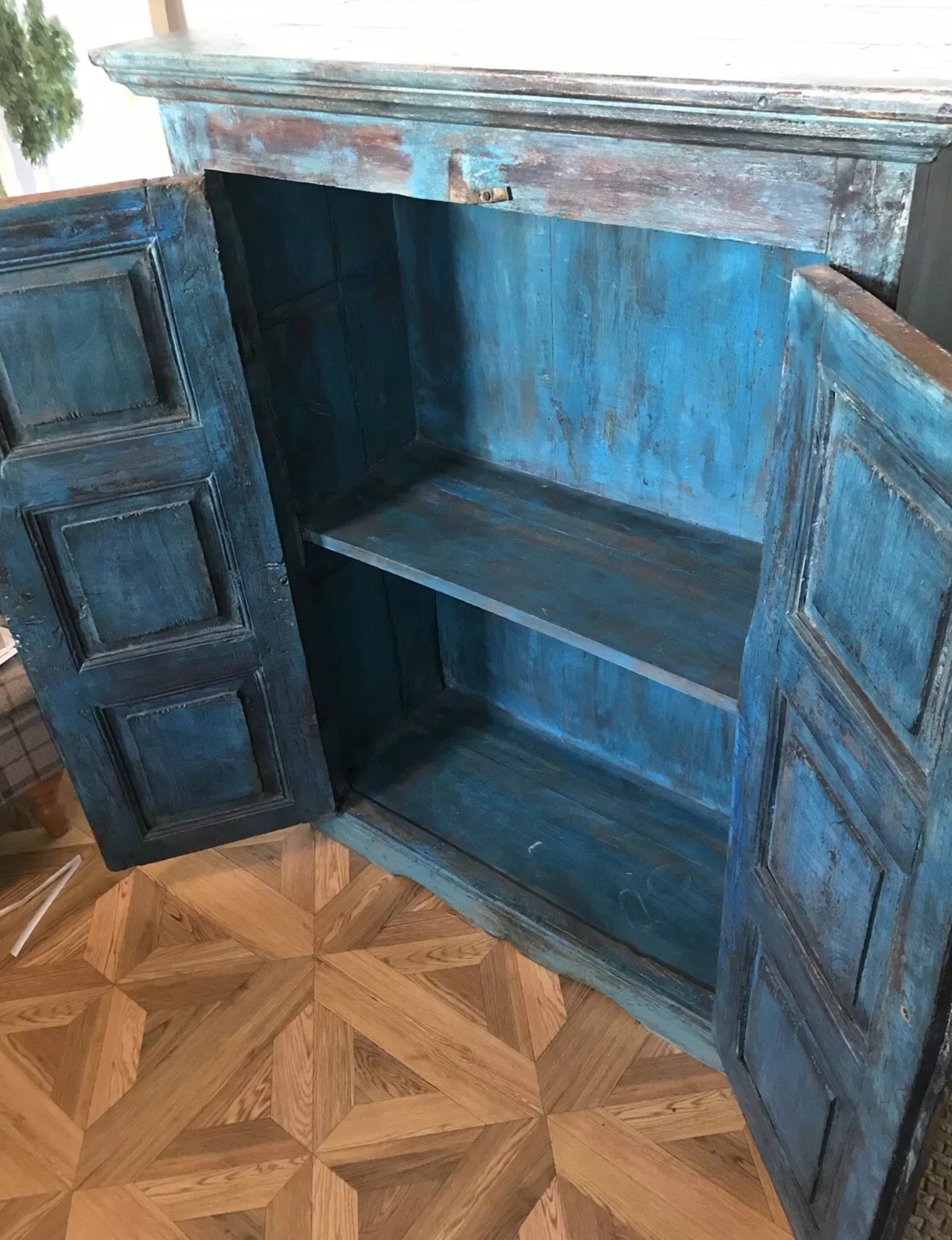 Painted country cupboard ideas on date? Antiques Board