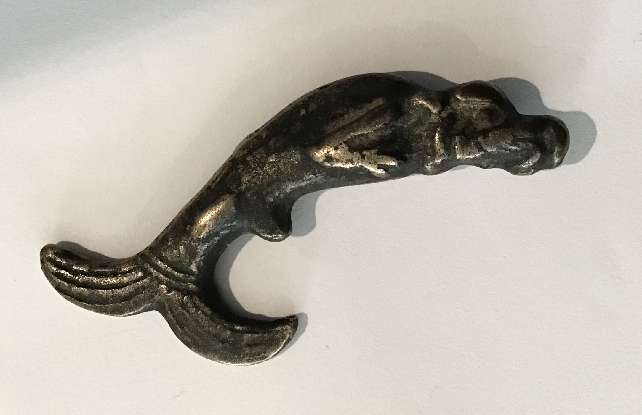 Bronze Fish Tail Dragon Antiques Board