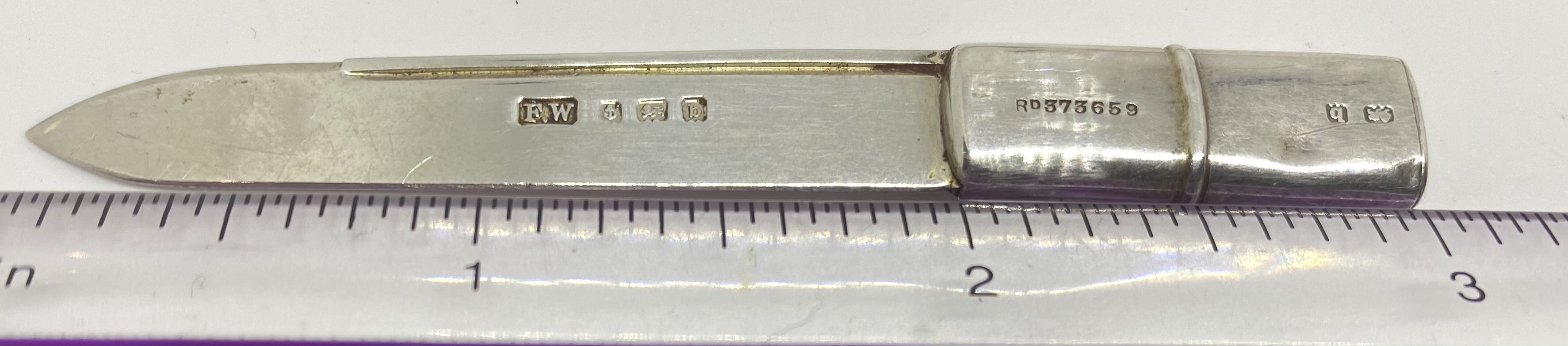 Silver pocket knife / Letter opener? Antiques Board