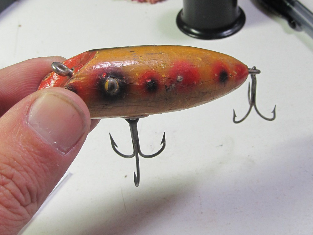 Antique Wood fishing lure