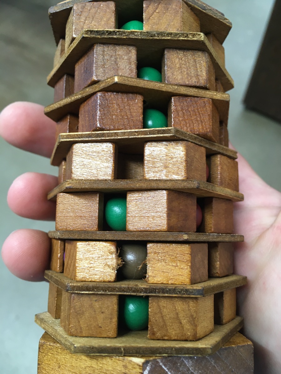 Wooden Puzzle Antiques Board