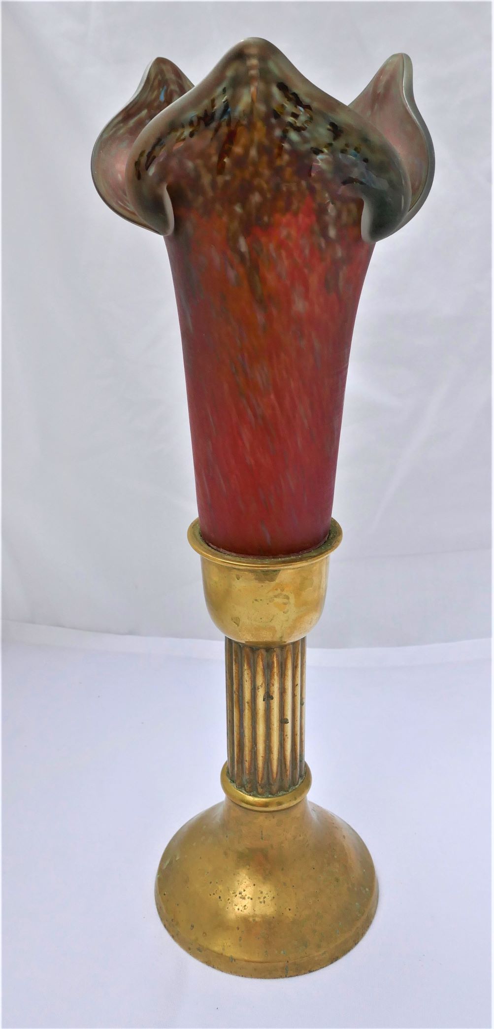 7. Art de France late nineteenth century torchere candle holder small.JPG