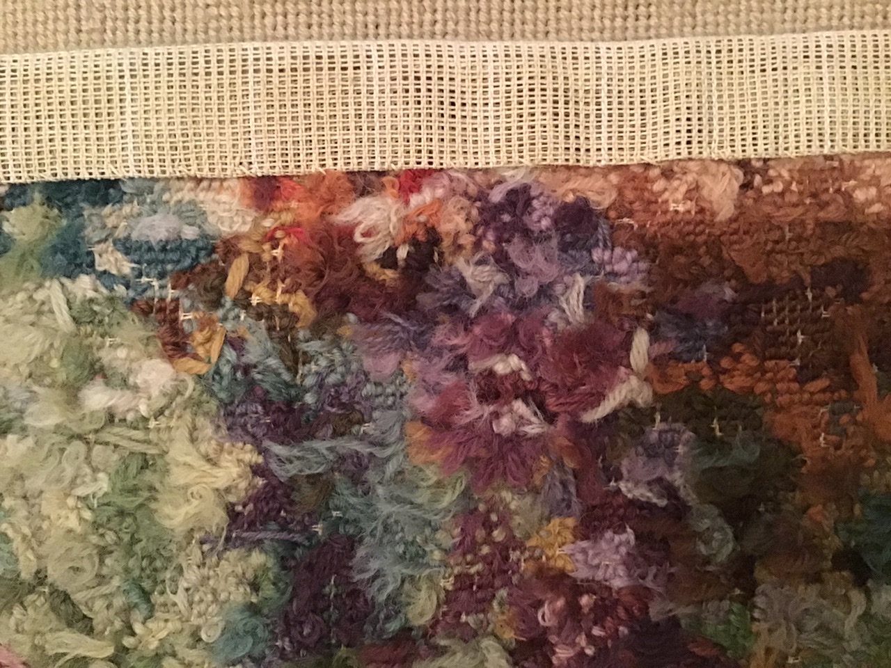 Woven rug/tapestry Antiques Board