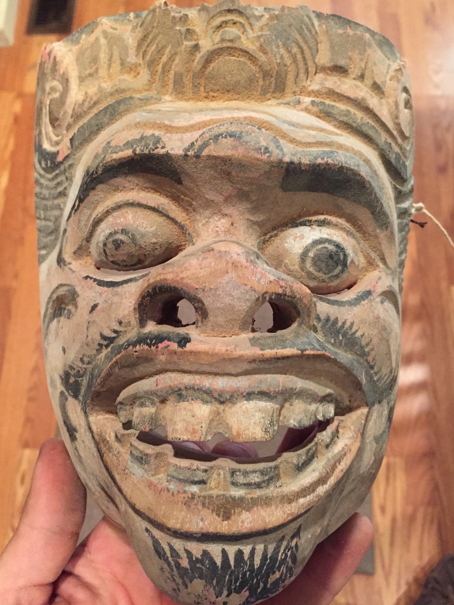 Looking to ID wooden masks Antiques Board
