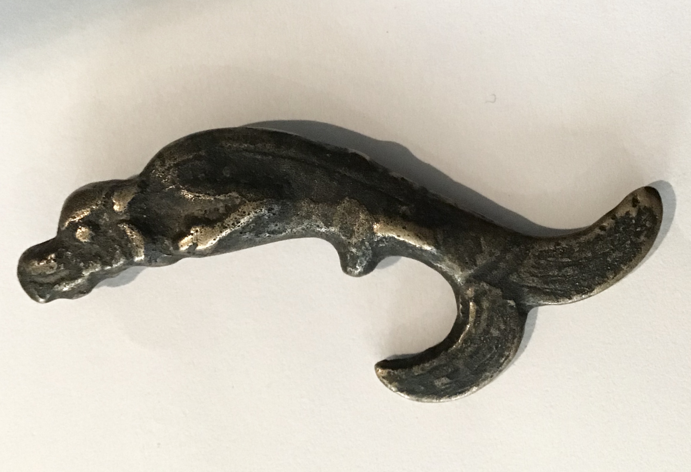 Bronze Fish Tail Dragon Antiques Board