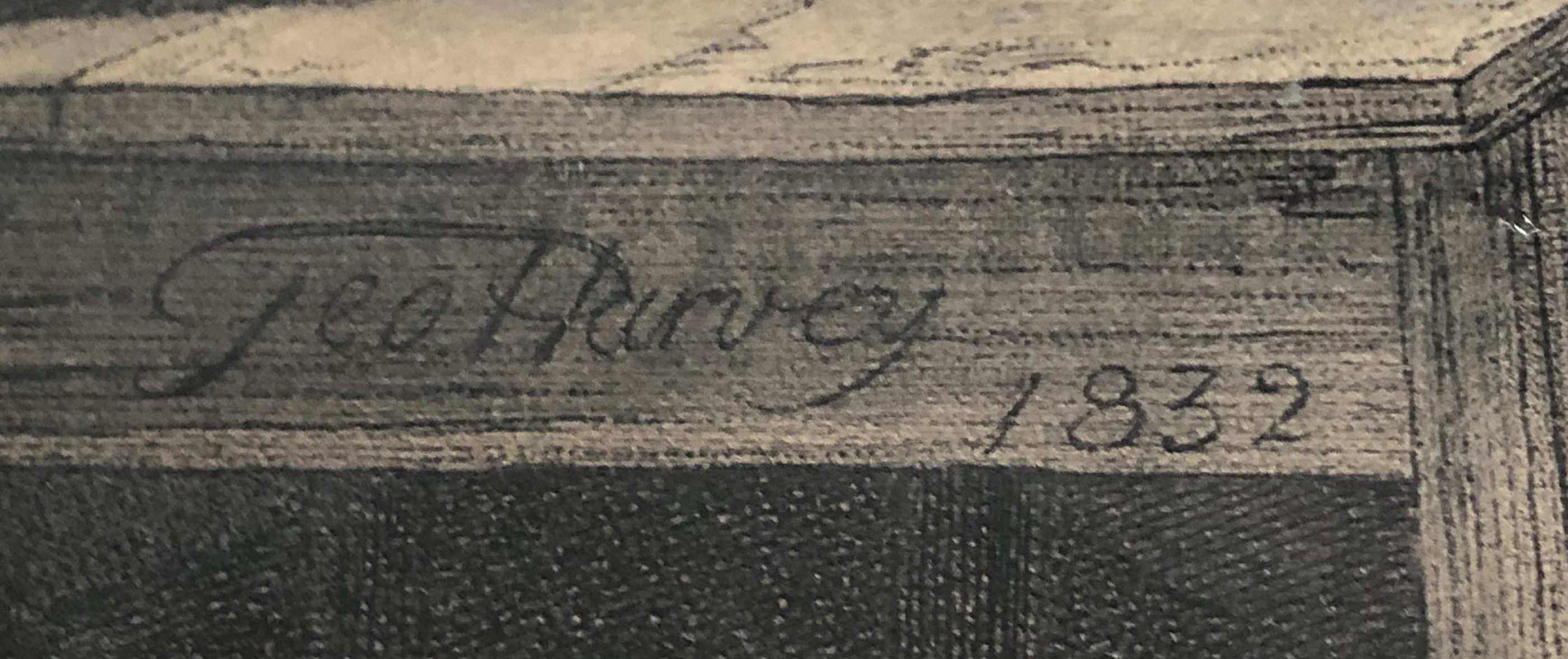 Lithograph Antiques Board