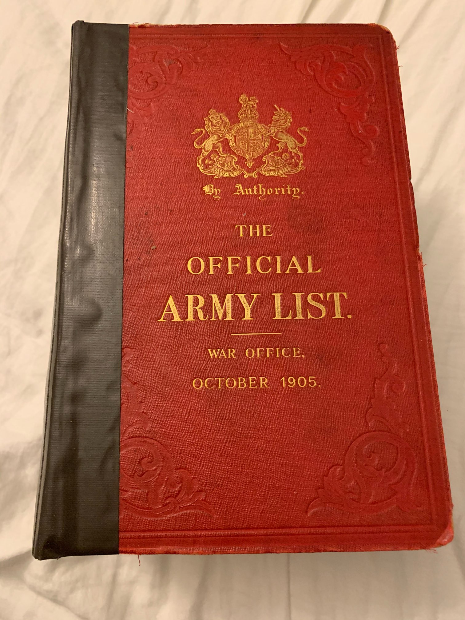 Huge military book British Antiques Board