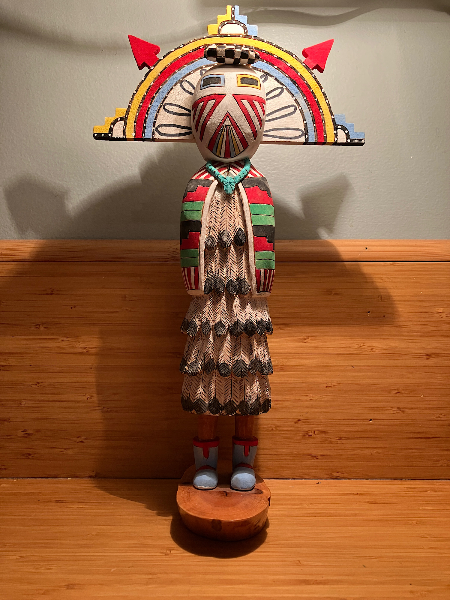 Maker of kachina doll? Antiques Board