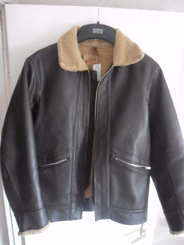 Old Belstaff leather/rubber jacket motorcycle / military ? | Antiques Board
