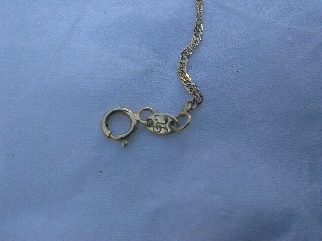 Updated Pics of 585 14K Gold Italian Necklace with Mark Need Help
