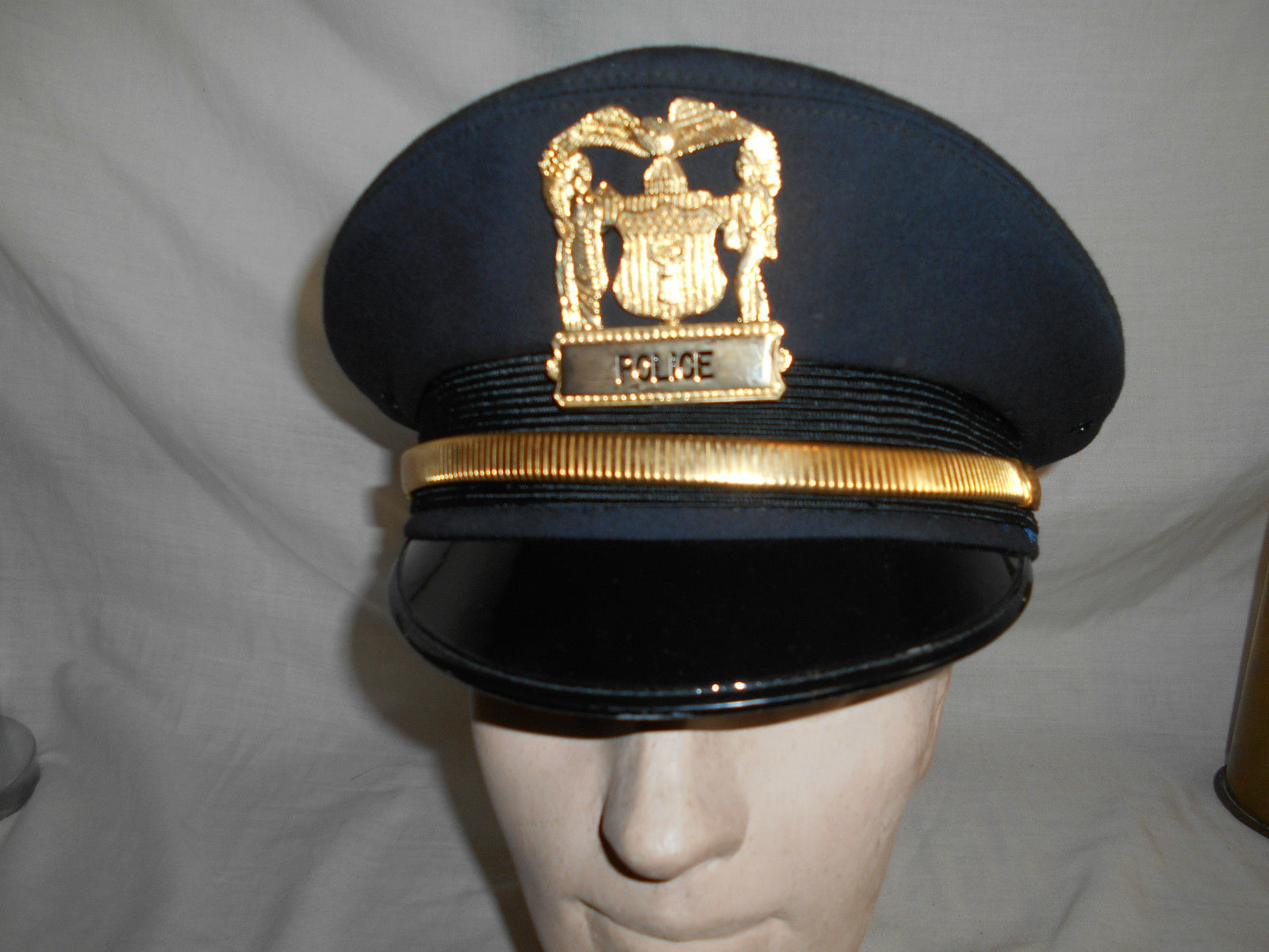 US Police cap Antiques Board