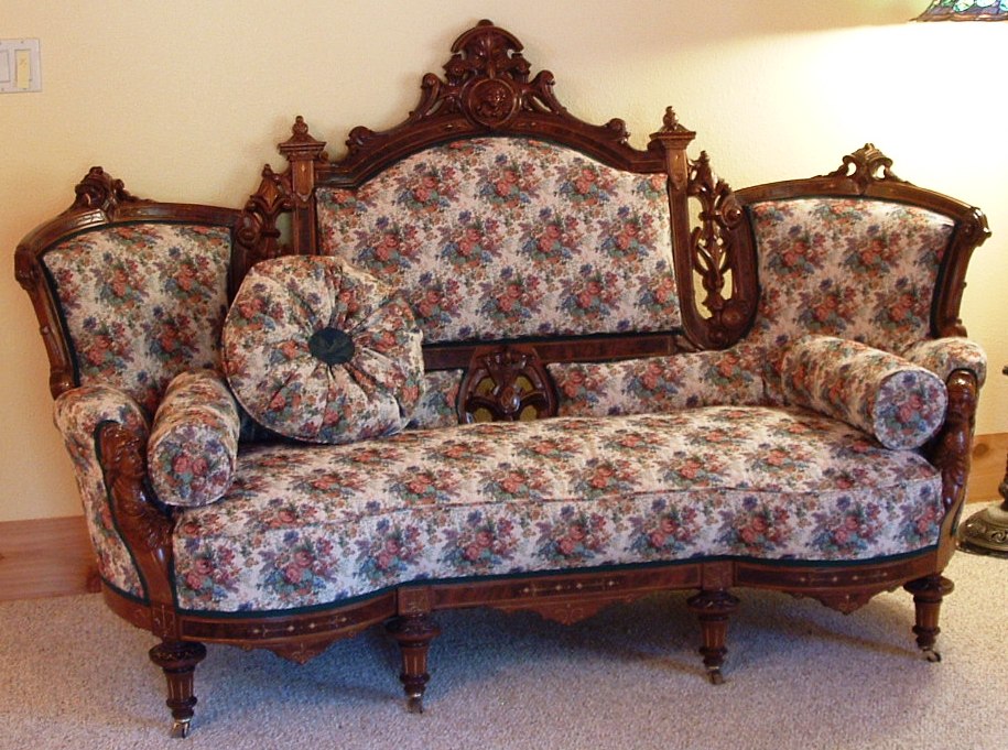 Antique Sofa, probably from St. Louis MO late 1800s