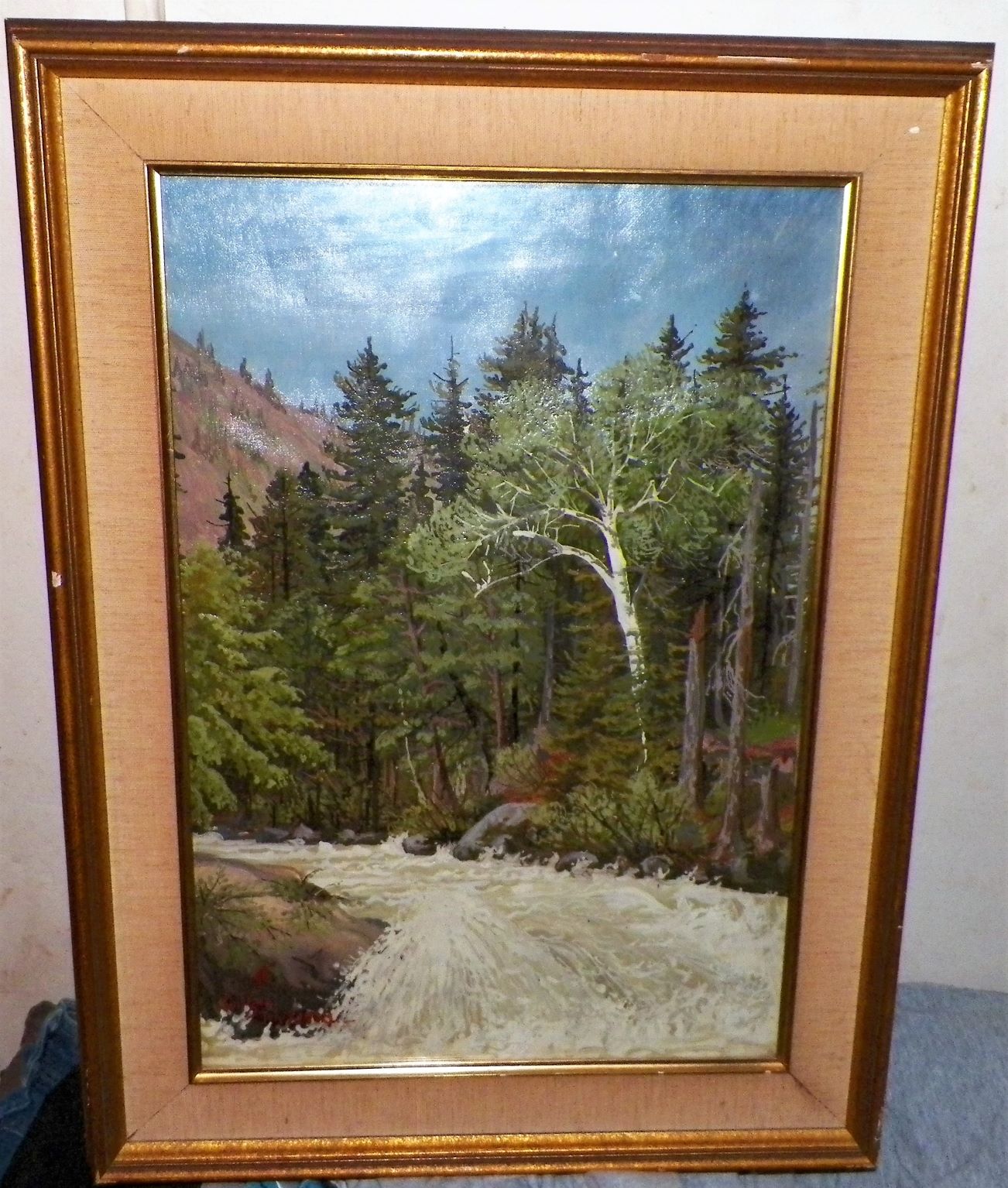 FINAL(!) THRIFT STORE FIND TODAY HELP w/SIGNATURE ON 1908 PAINTING