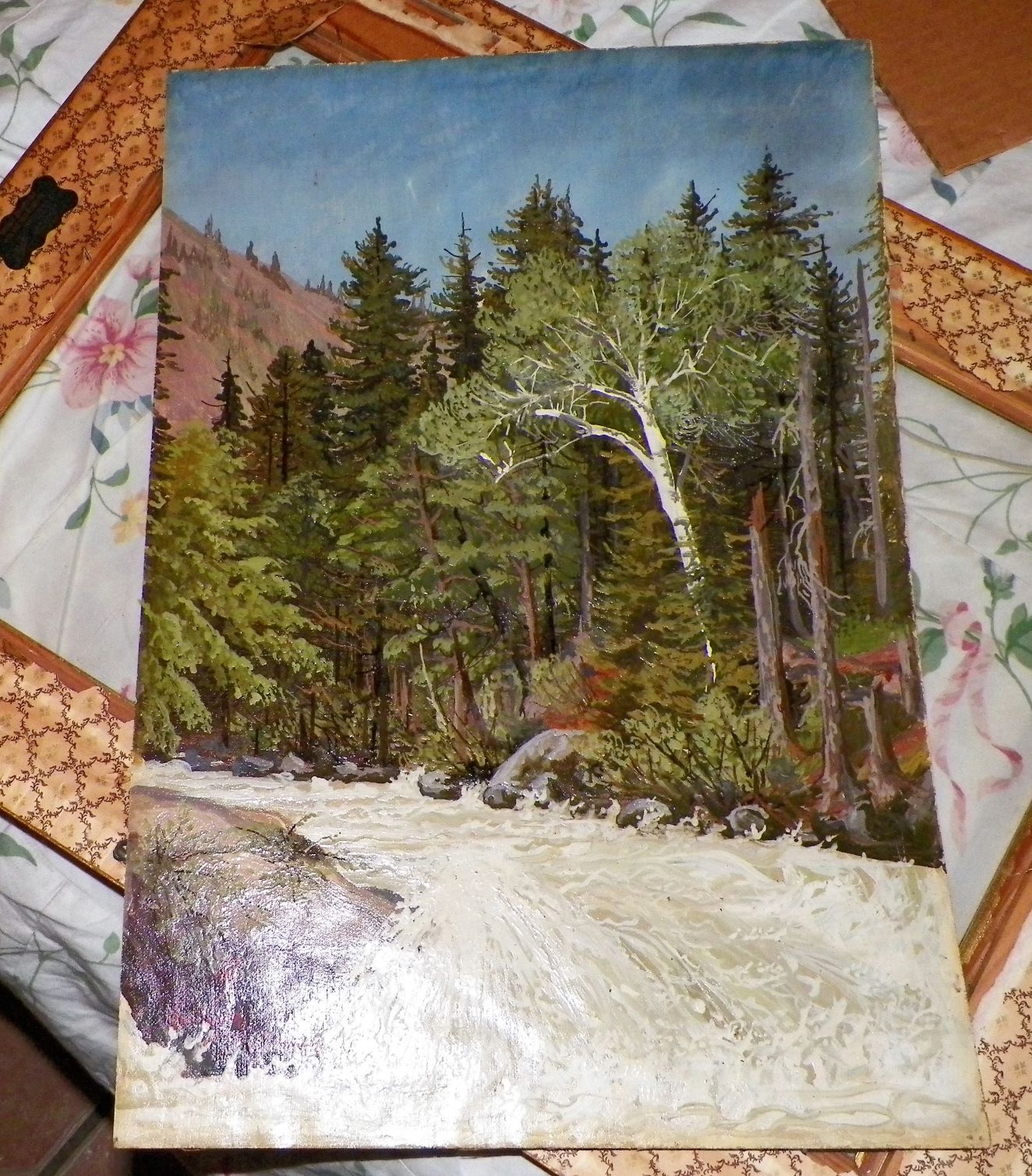 AA ART PAINTING LANDSCAPE THRIFT STORE FIND 5AA_AA.JPG
