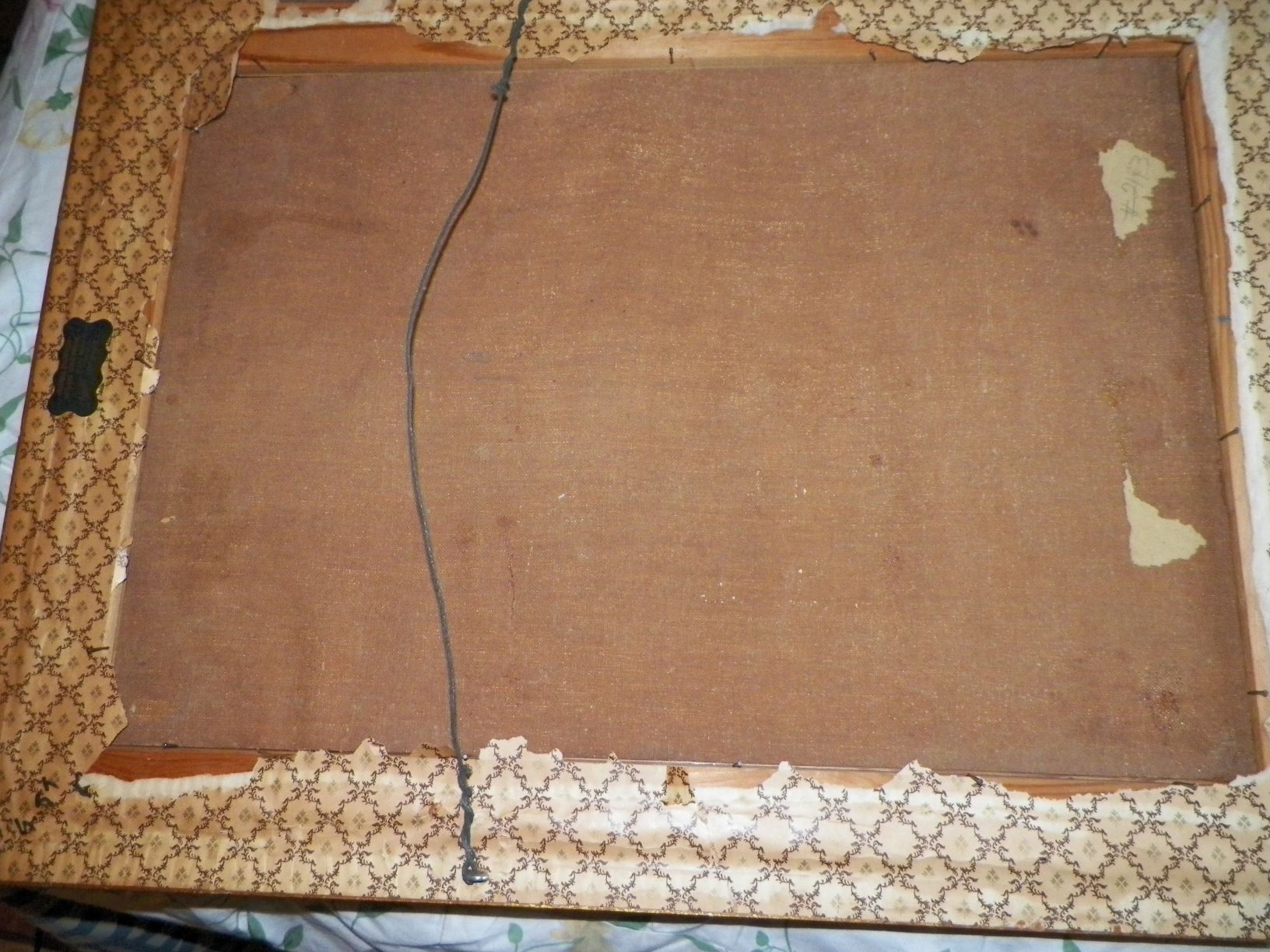 AA ART PAINTING LANDSCAPE THRIFT STORE FIND 5AAA.JPG