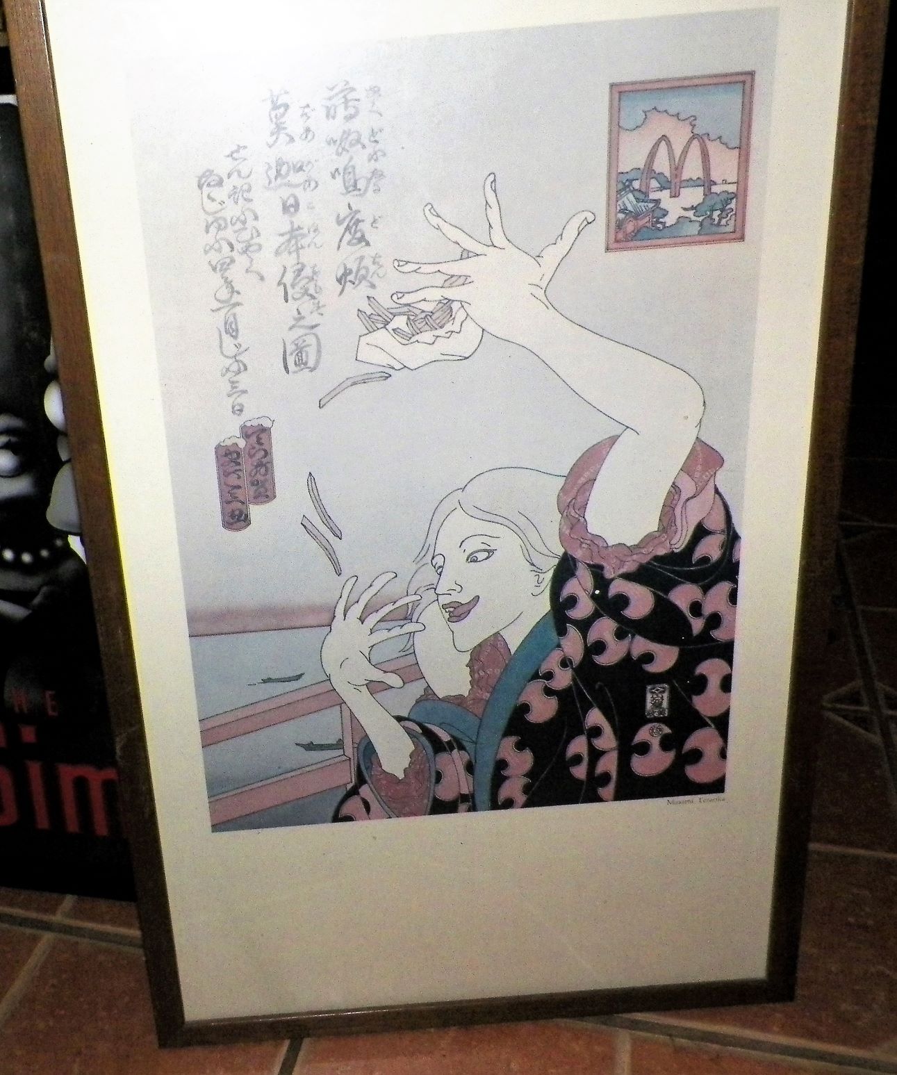 AA ART PRINT MCDONALDS JAPANESE LADY MASAMI TERAOKA 1AAz.jpg