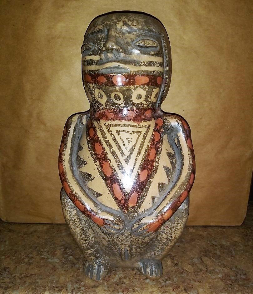 AA ART STATUE AFRICAN VASE HEAD 1AA.jpg