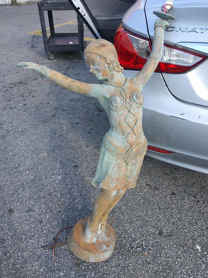 AA ART STATUE METAL FLAPPER GIRL 1AA.jpg