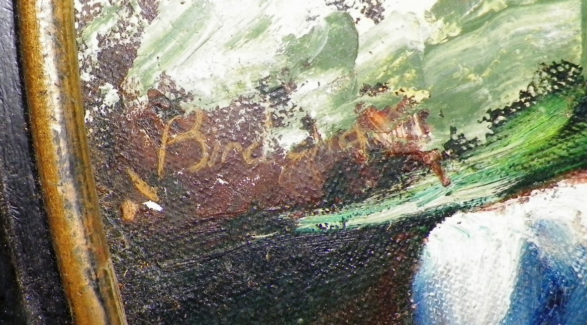 AA EBAY NEW A ART PAINTING BIRDMAN ROUND PAINTING 2AA.jpg